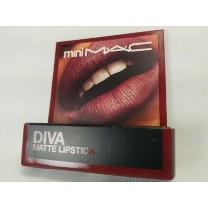 MAC Mini Lipstick Authentic Diva 0.06oz/1.8g New in Box