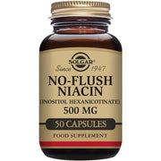 Solgar No-Flush Niacin 500mg 50 VCaps