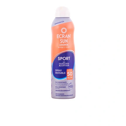 Ecran Ecran Sun Lemonoil Sport Invisible Spray Spf 50 250ml