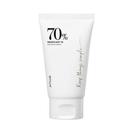 Anua Heartleaf 70 Soothing Cream - 100 Ml