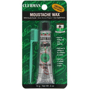 Clubman Moustache Wax Hang Pack- Chestnut