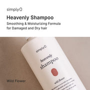 Heavenly Shampoo Wild Flower Argan Oil for Dry and Damaged Hair Paraben-Free