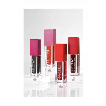 Golden Rose Juicy Tint Lip & Cheek Stain Color Changing Tint 02