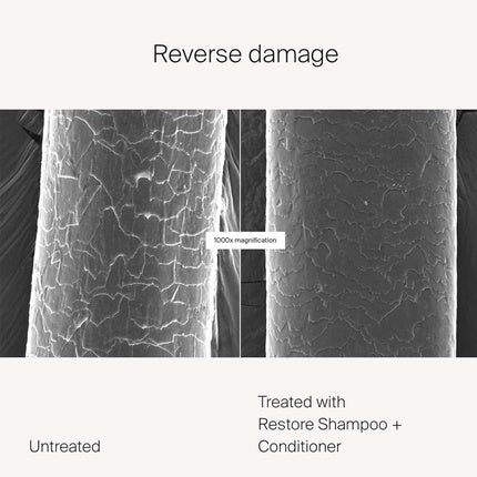 Living Proof Restore Shampoo & Conditioner Reverses Damage Softer Smoother Healthier Hair Silicone Free Paraben Free Vegan Shampoo 710ml