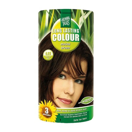 Hennaplus Lasting 403 Mocha Brown Hair Color