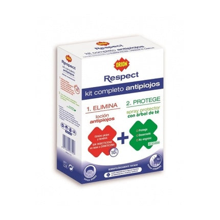 Orion Anti-Lice Kit Respect Protective Lotion And Spray - 100 Ml + 200 Ml