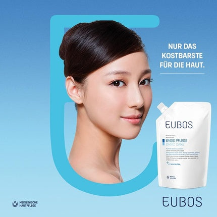 Eubos Liquid Blue Refill Bag Fragrance-Free 400ml