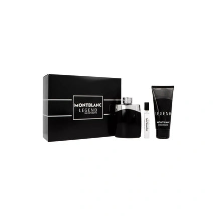 Montblanc Legend Set Eau De Toilette 100ml + Eau De Toilette 7.5ml + Shower Gel 100ml