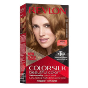 Revlon ColorSilk Beautiful Color Permanent Hair Color 57 Lightest Golden Brown 1 Each