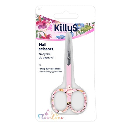 Killys Floralove Nail Scissors - Perfect For Nail Care