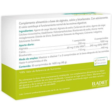 Eladiet Digest Aciflux Protect 30 Tablets 200g