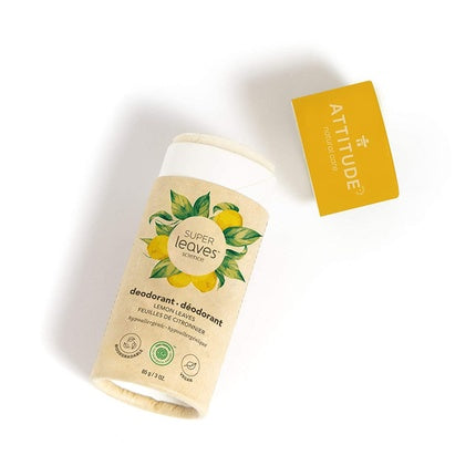 ATTITUDE Super Leaves Natural Deodorant with Lemon Leaves 85g