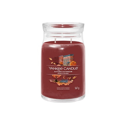 Yankee Candle Aromatic Candle Signature Glass Large Autumn Daydream 567 G