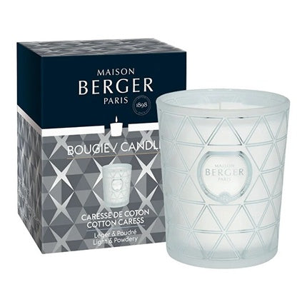 Maison Berger Paris Geode Cotton Caress Scented Candle 180 G