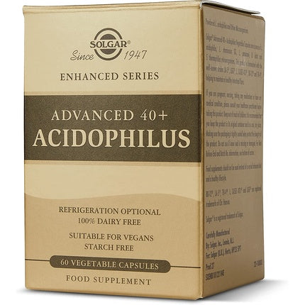 Solgar Acidophilus 40 Plus Avan 60 Cp, 50 G
