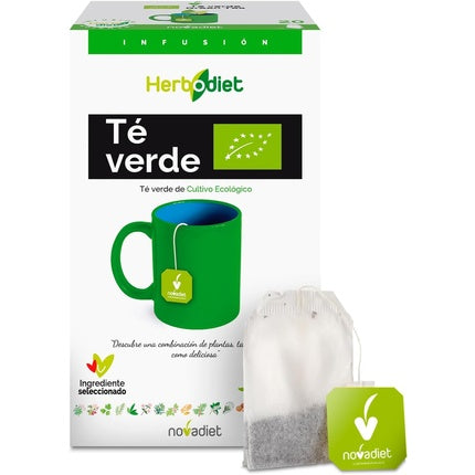 Novadiet Infu Te Verde Ecodiet Herbal Tea 20 Filters