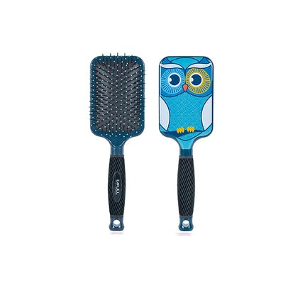 Bifull 8435138421762 Owl Scraper Brush Turquoise