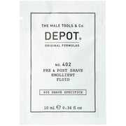 Depot Pre And Post Shave Emollient Lotion For Face - 10 Ml