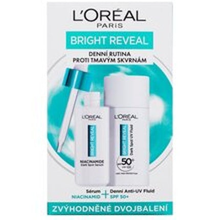 L'Oral Bright Reveal Dark Spot Uv Fluid Spf50 Set