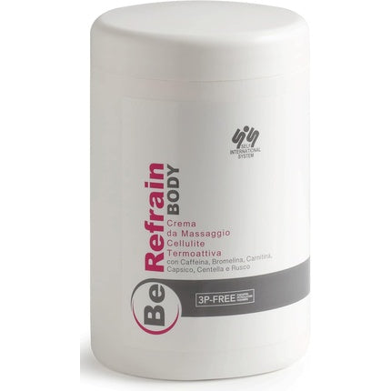 Be Refrain Professional Line Body Massage Cream for Cellulite Thermoactive Warm