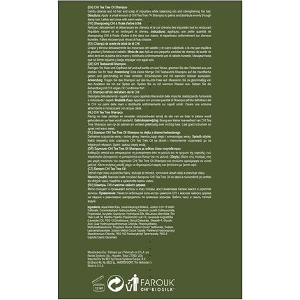 CHI Tea Tree Oil Shampoo 739ml