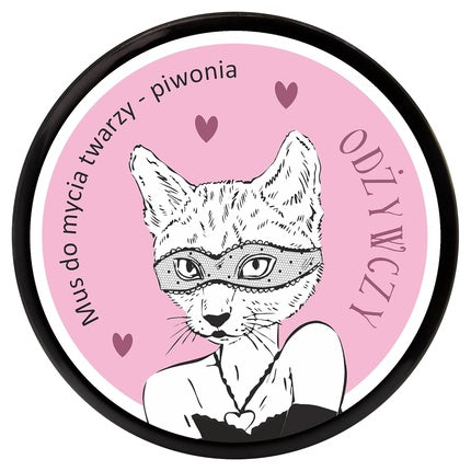 Laq Face Washing Mousse Nourishing Cat 100ml