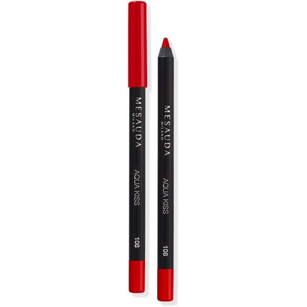 Mesauda Milan Aqua Kiss Waterproof Lip Pencil 108 L'Amour 1.14g