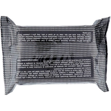 Detox Cleaning Wipes with Charcoal 25 Wipes