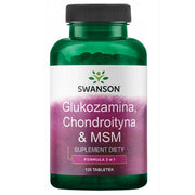 Swanson Glucosamine Chondroitin & Msm, 120 Tablets - Joint Support Supplement