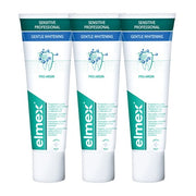 Elmex Sensitive Whitening Trio Toothpaste For Sensitive Teeth 3 X 75 Ml