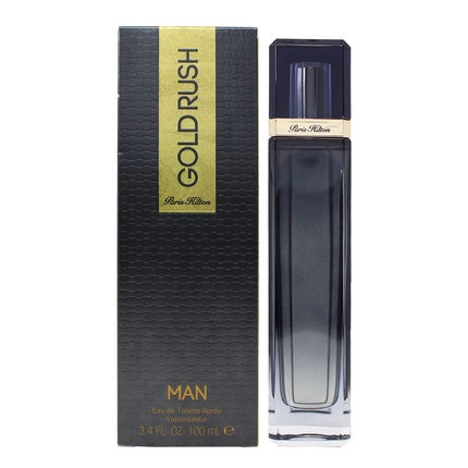 Gold Rush Man Eau de Toilette Spray for Men 3.4 Fl Oz
