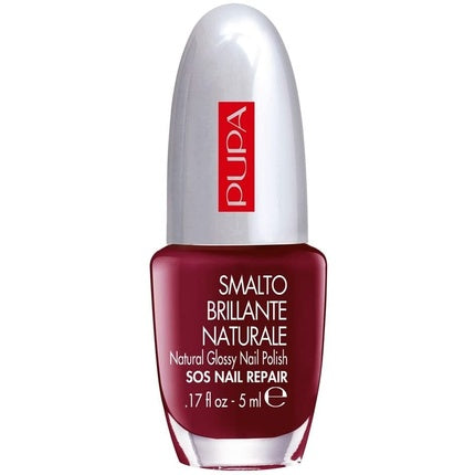 Pupa Unghie SOS Nail Repair Natural Shiny Nail Polish 5ml 011 Wine Opium