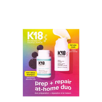 Hair K18 Prep Repair Duo Pre Shampoo 50ml Mask 50ml
