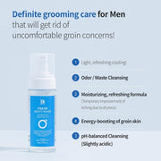 BENTON Fresh Men's Intimate Wash with Cypress and Tea Tree 5.07 fl. oz. - Ball Wash for Men Hypoallergenic Wash for the Groin Area