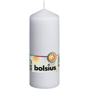 Bolsius Pillar Candle 150mm X 58mm White
