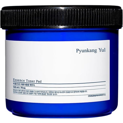 PYUNKANG YUL Essence Toner Pad with Astragalus Root, Houttuynia Cordata, Willow Bark, Centella Asiatica, Ceramide 70 Pads 4.73fl.oz.