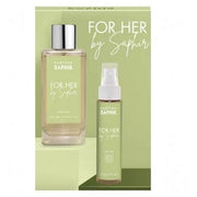 Saphir For Her Eau De Parfum Spray 100ml And Hair Mist 75ml Set